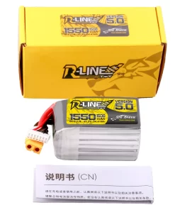 Tattu 6s 1550mah que hay en la caja