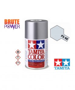 Pintura Spray Tamiya PS-48 gris cromado