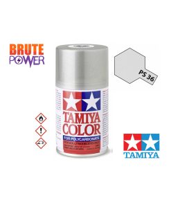 Pintura Spray Tamiya PS-36 plata traslucido