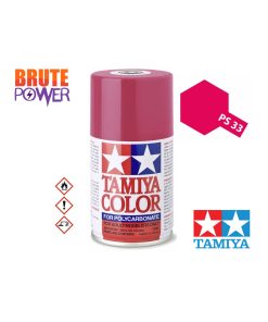Pintura Spray Tamiya PS-33 rojo cereza