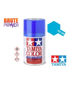 Pintura Spray Tamiya PS-39 azul claro traslucido