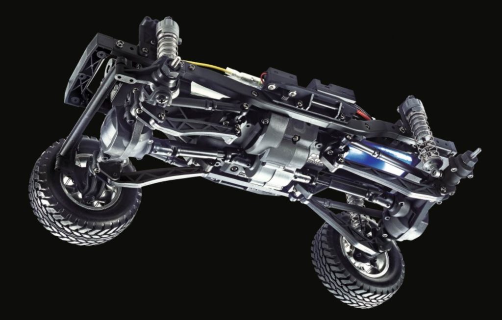 Aluminum Shock Mount Tamiya Tamiya Mercedes G500 CC-02 Upgrade Parts - Aluminum Rear Shock Mount 2pc Set Tamiya Upgrade Parts