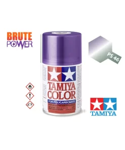 Pintura Spray Tamiya PS-46 purpura verde iridiscente 86046