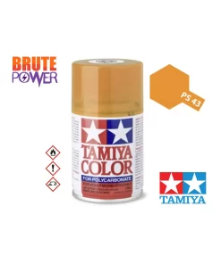 Pintura Spray Tamiya PS-43 naranja traslucido 86043