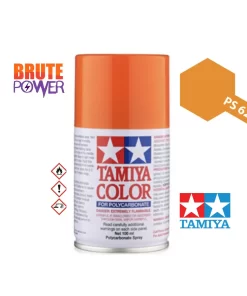 Pintura Spray Tamiya PS-62 naranja puro 86062