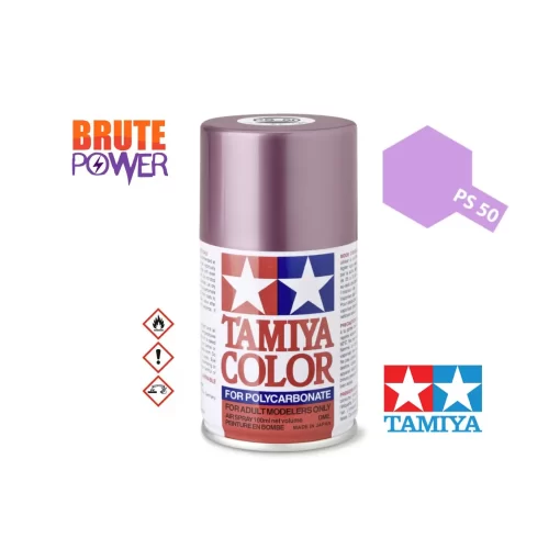 Pintura Spray Tamiya PS-50 rosa anodizado 86050