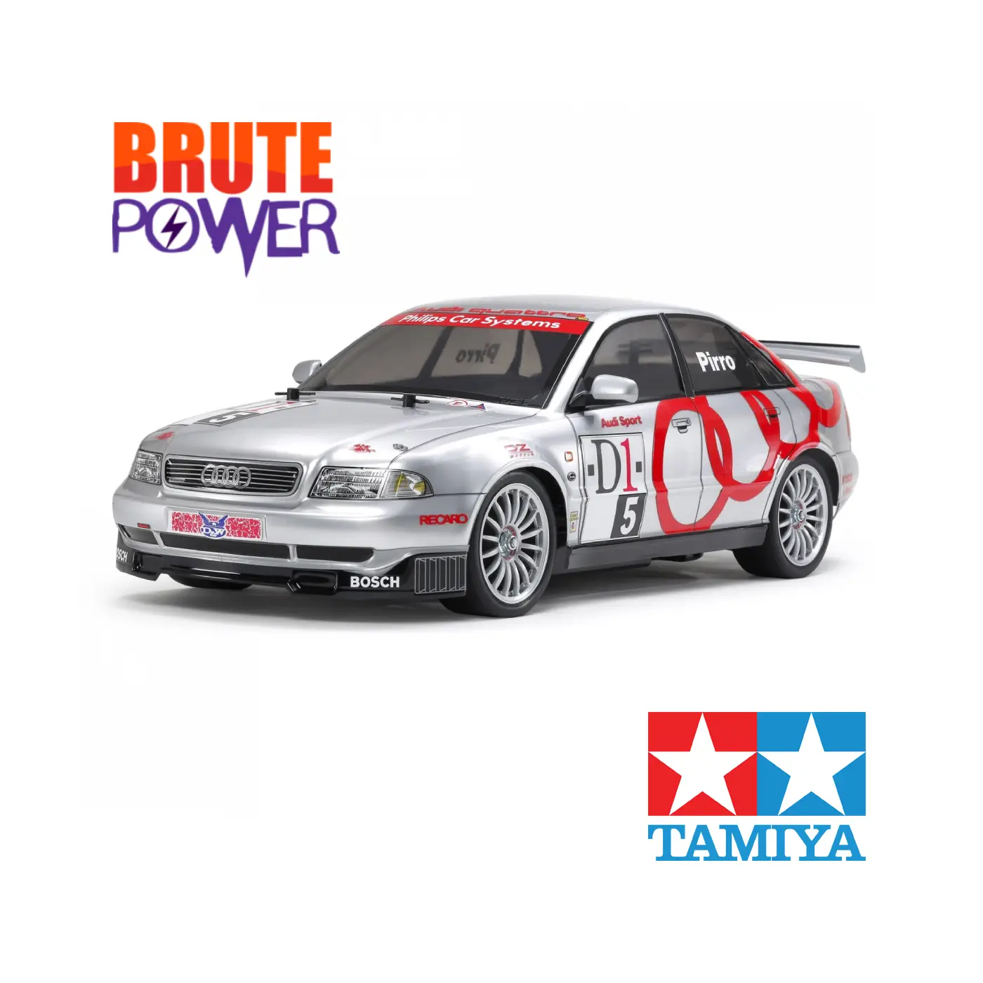 Tamiya Audi A4 Quattro Touring - Brutepower