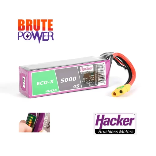 Batería LiPo Hacker TF ECO-X 5000-4S MTAG 