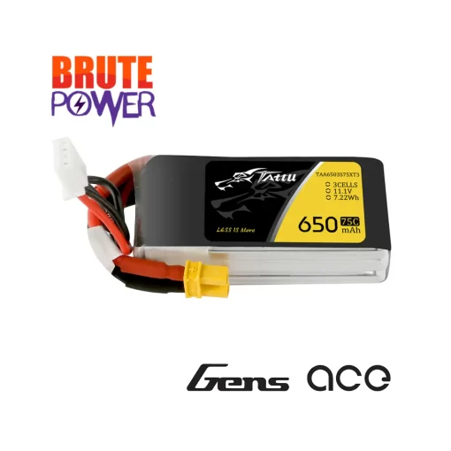 Batería Lipo Tattu 3s 650mah