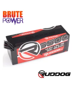 Batería Lipo ruddog 4s 6500mah