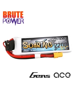 batería lipo 2s 2200mah gens ace g-tech xt60