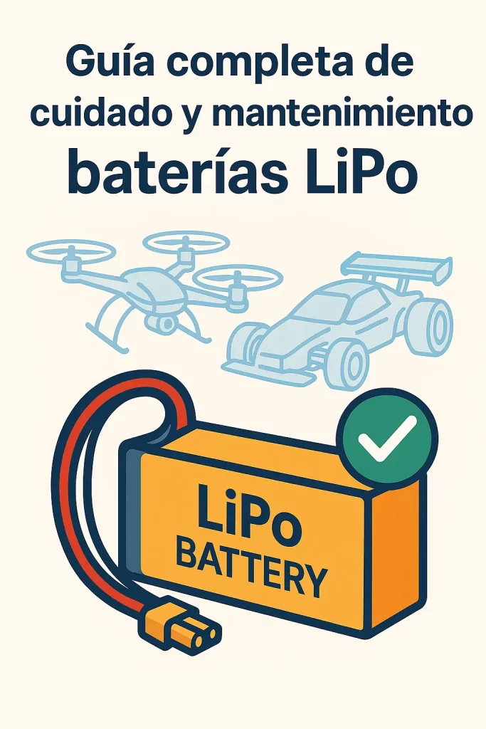 guia para cargar baterías lipo