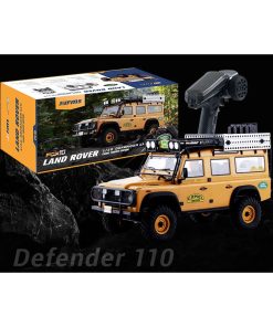 Alternative view of FMS 1/10 Land Rover Defender 110 FCX10 Camel Trophy - Amarillo