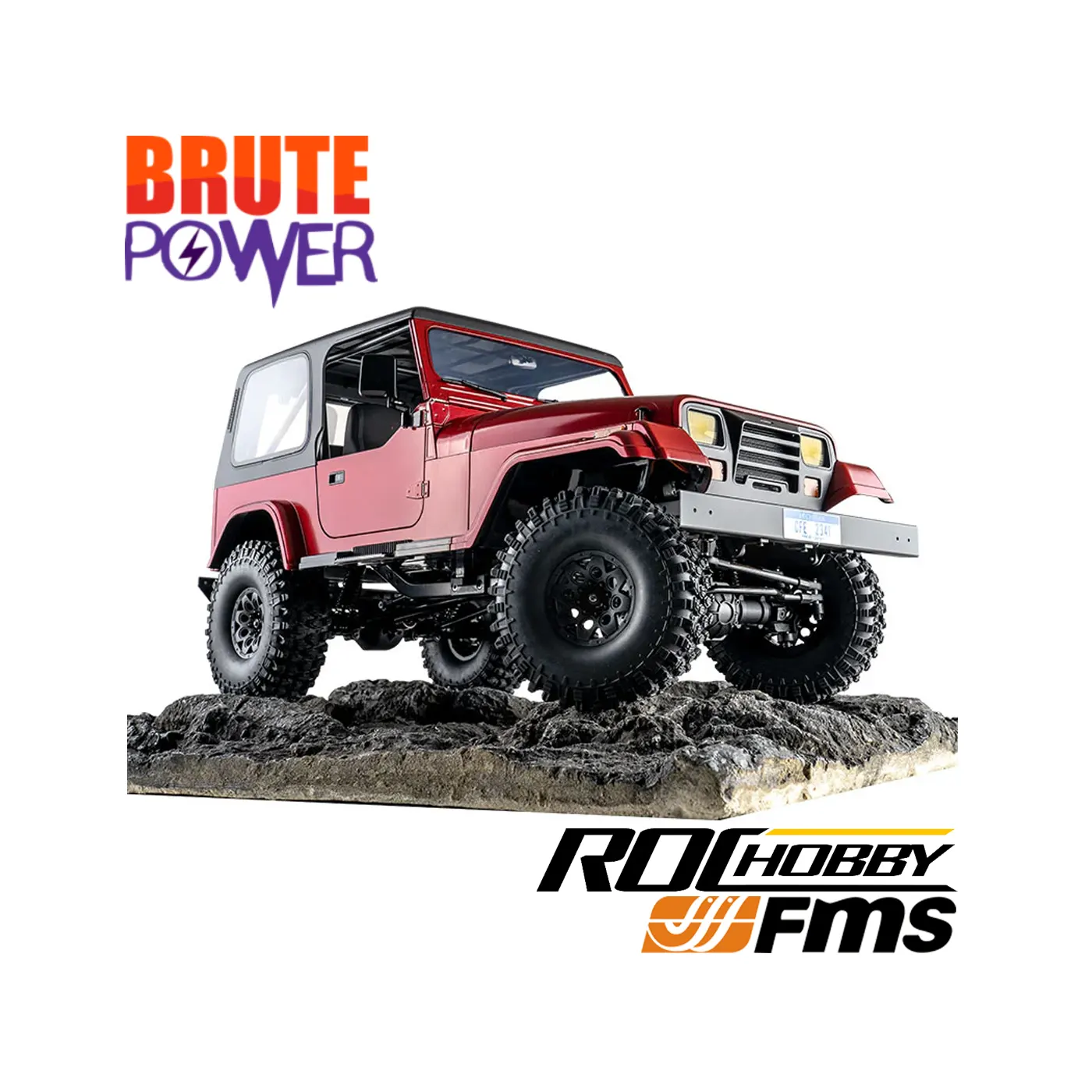 ROCHOBBY 1:10 Mashigan RS Red 4WD