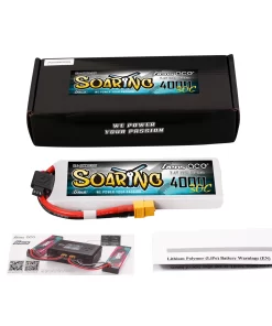 Alternative view of Batería LiPo Gens Ace Soaring 2S 4000mAh 30C G-Tech