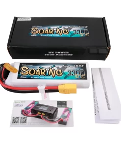 Alternative view of Batería Lipo Gens Ace G-Tech Soaring 4S 3300mAh 14.8V 30C con conector XT90