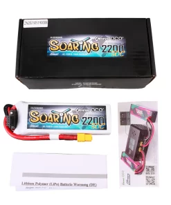 Alternative view of Batería LiPo Gens ace G-Tech Soaring 3S 2200mAh 30C 11.1V