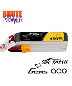 batería Lipo HV Tattu 3S 450mAh 95C