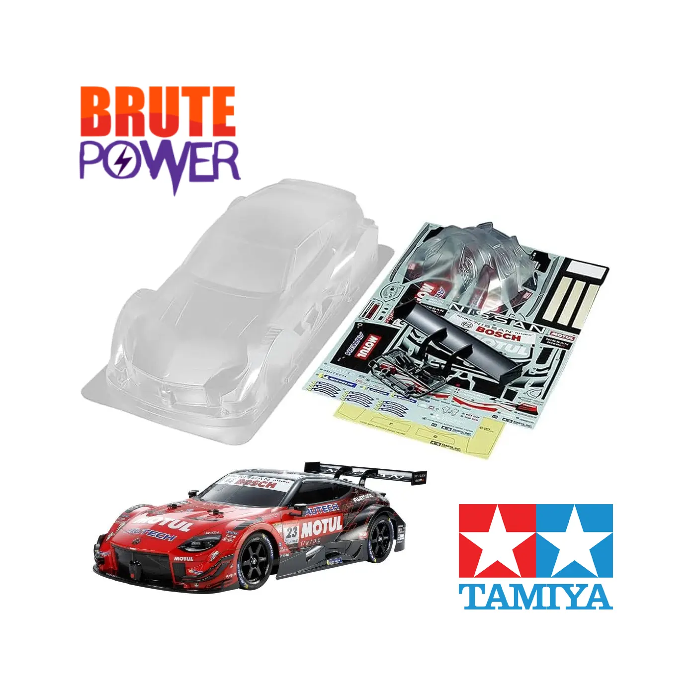 carrocería Tamiya Nissan Motul Autech Z