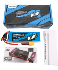 detalle entrega Gens Ace 2s 1600mah batería Lipo