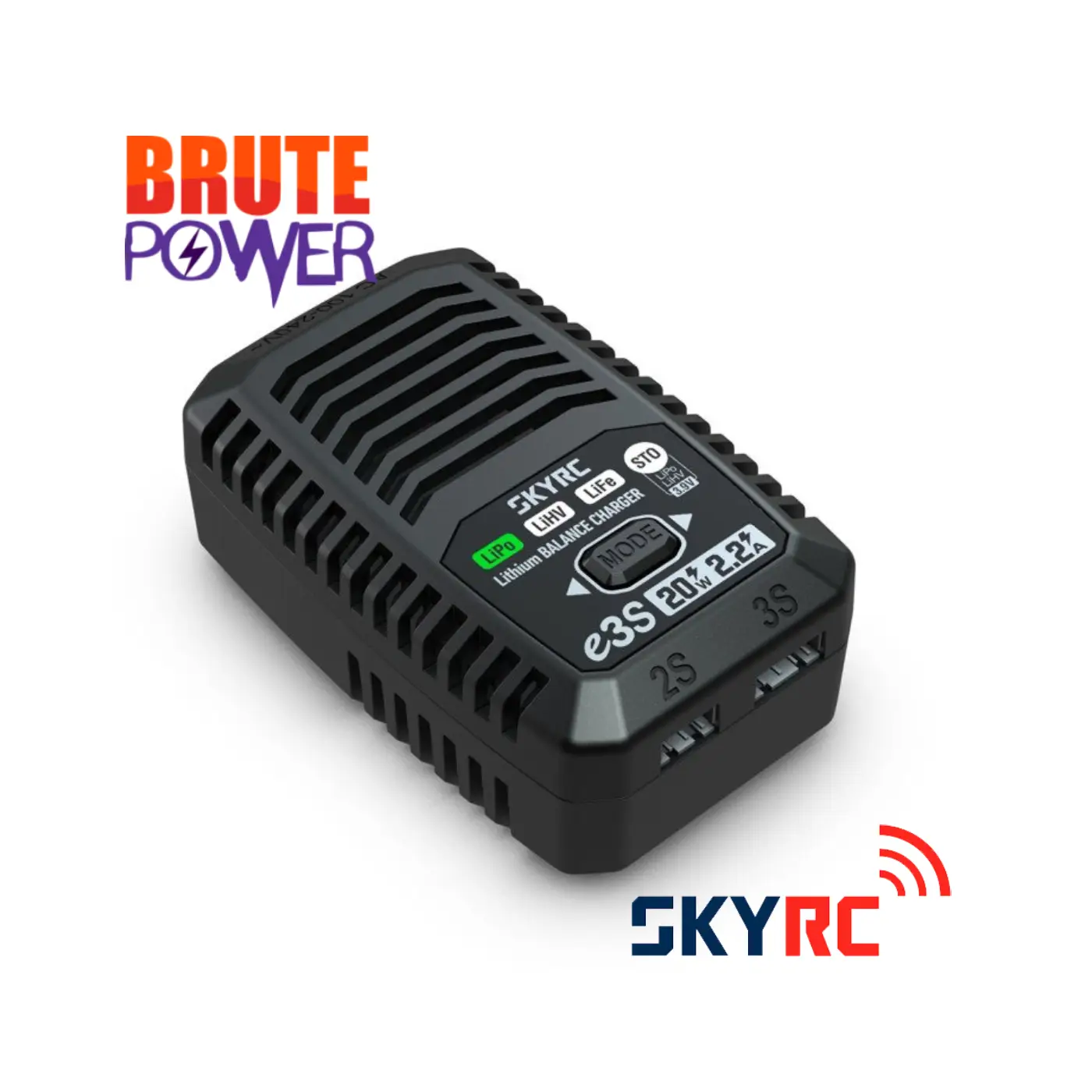 Cargador SkyRC E3S LiPo 2-3S