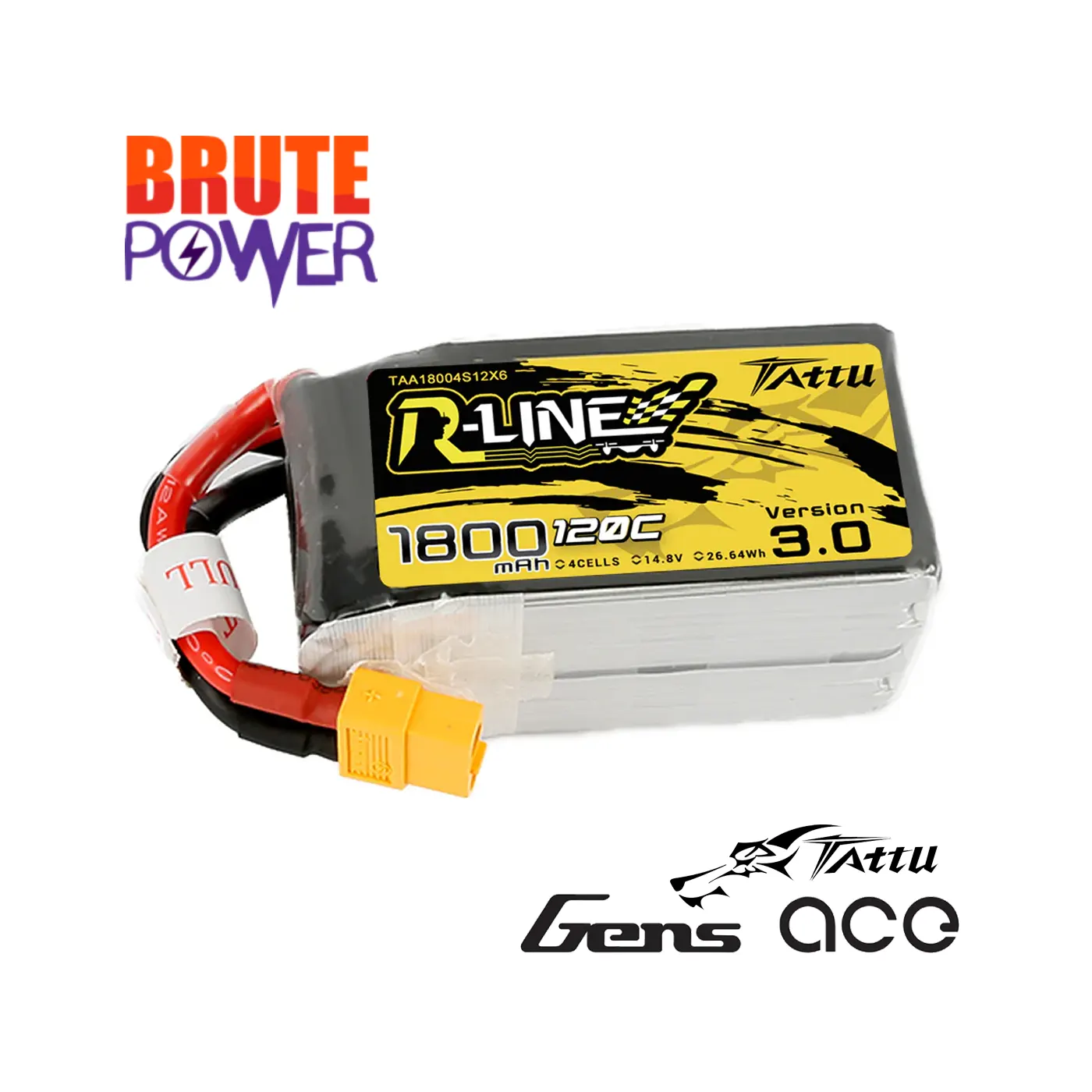 Batería LiPo Tattu RLINE 3.0 4S 14.8V 1800mAh 120C