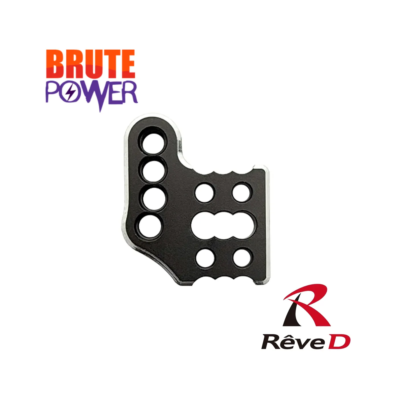 Placa de mangueta trasera D1-RA-05P para D1-RAC